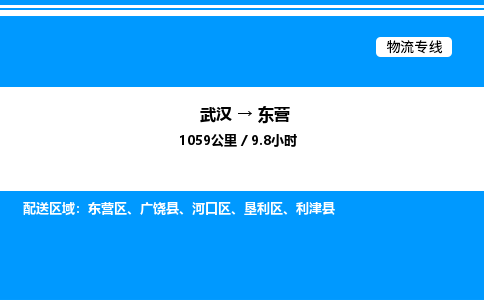 武漢到東營(yíng)物流專(zhuān)線(xiàn)-武漢至東營(yíng)貨運(yùn)公司